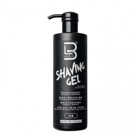L3vel3 - Gel de rasage Ice 500mL